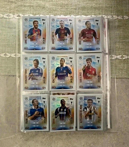 Topps match attax uefa - match,