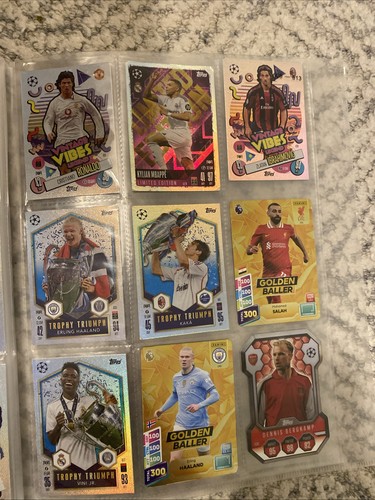 Football card topps binder - football,