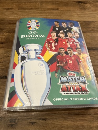 Topps match attax euro - match, 2024