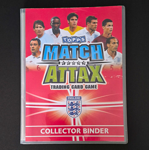 Topps match attax 2010 - match, england