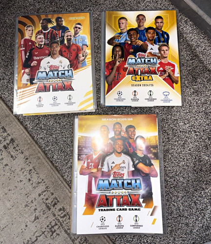 Topps match attax - topps, binder