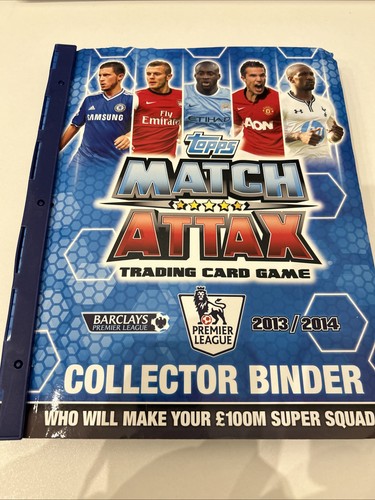 Topps match attax binder - topps, 13/14