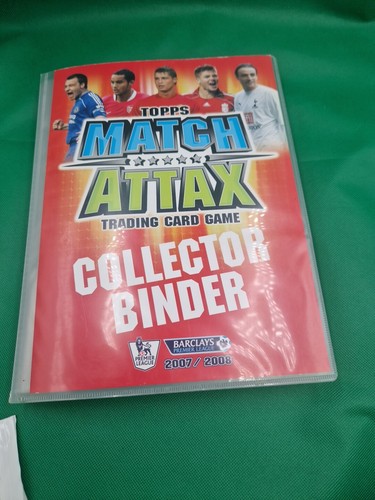 Topps match attaax binder - match,