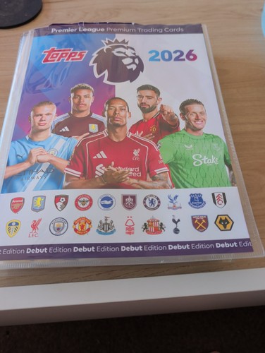 Topps premier league - topps, binder