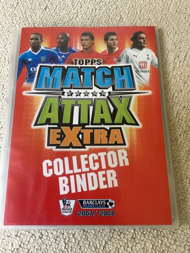 Match attax extra 2007 - match, 2007/08