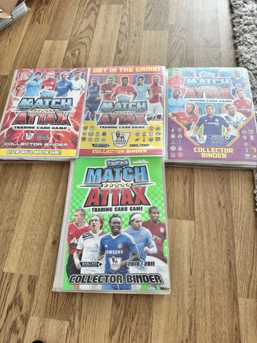 Match attax binders bundle - attax,