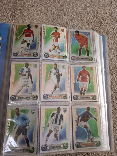 Topps match attax binder - attax, 08/09
