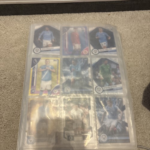 Binder full football cards - binder,