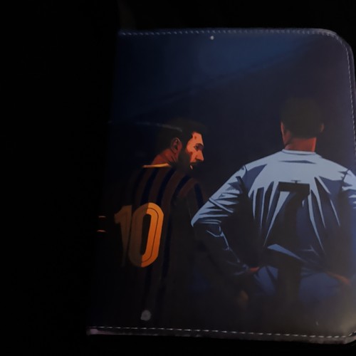 Football binder with - , cards