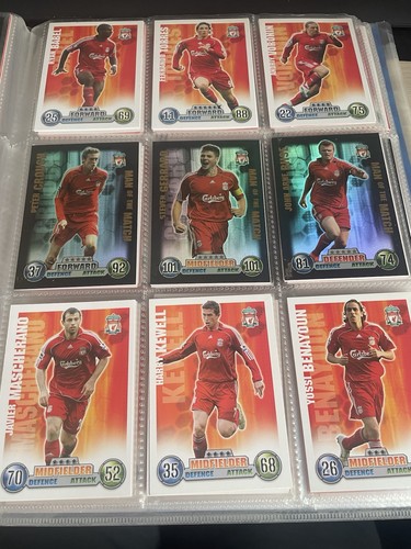 Match attax 2007 card lot - match,