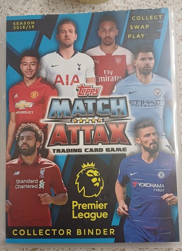 Match attax 2018 binder - match,