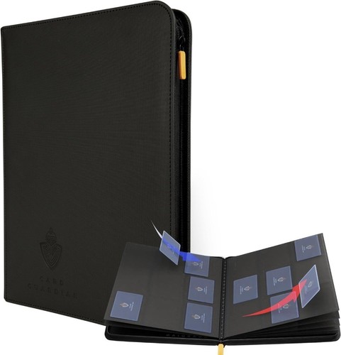 Card binder pocket zipper - card,
