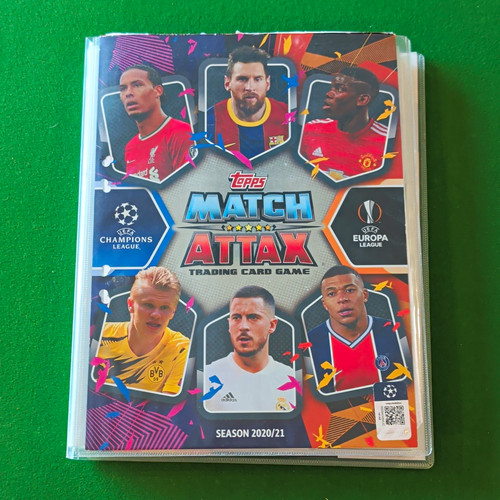 Topps match attax 2020 uefa - match,