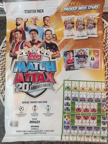 Topps match attax - match, 2026/27