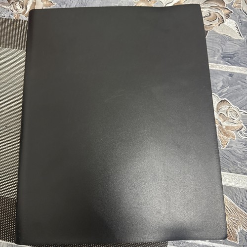Black football card - black,