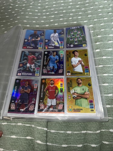 Old match attax binder - binder, with