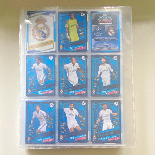 Topps match attax uefa - match,