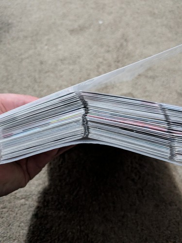 Football card binder - binder, full
