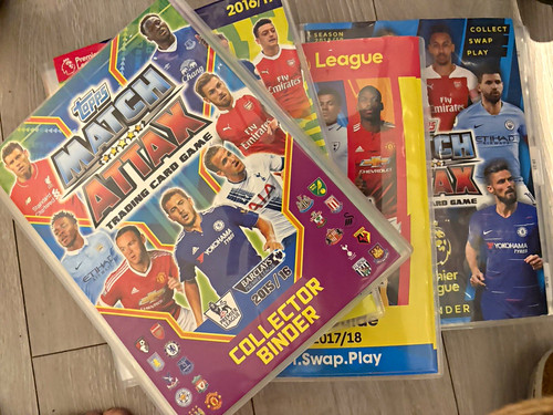 Match attax binders - 4,