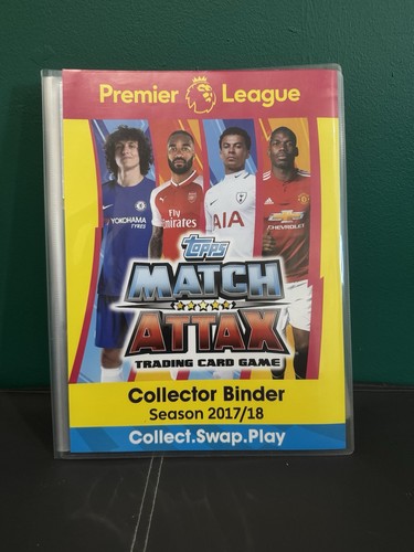 Topps match attax 2017 - match, 2017/18