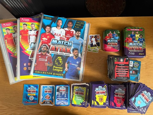 Match attax trading card - match,