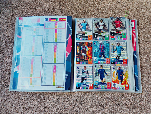 Job lot football cards with - job, of