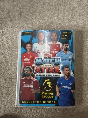 Match attax 2018 2019 binder - match,