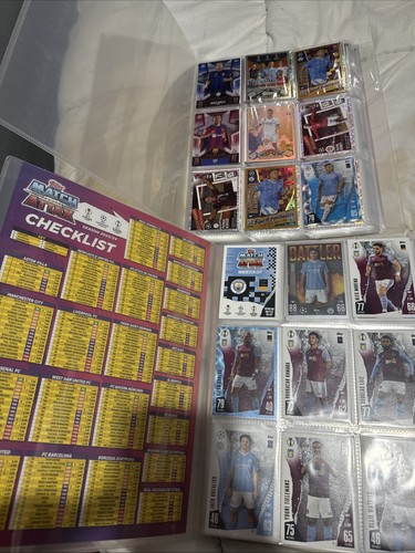 Match attax 2023 2024 - match, binder