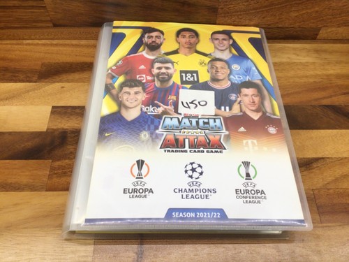 2021 match attax - 2021/22, binder